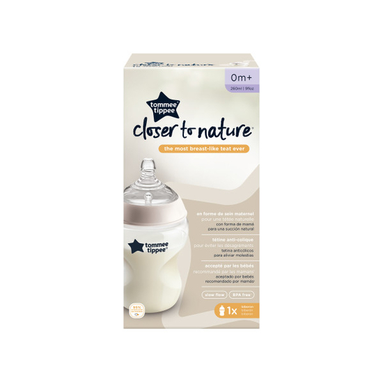 Tommee Tippee flašica CTN Slow 260ml, 0M