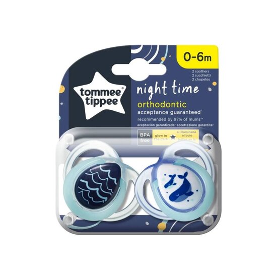 Tommee Tippee varalica Night 2/1, 0-6 m balenute