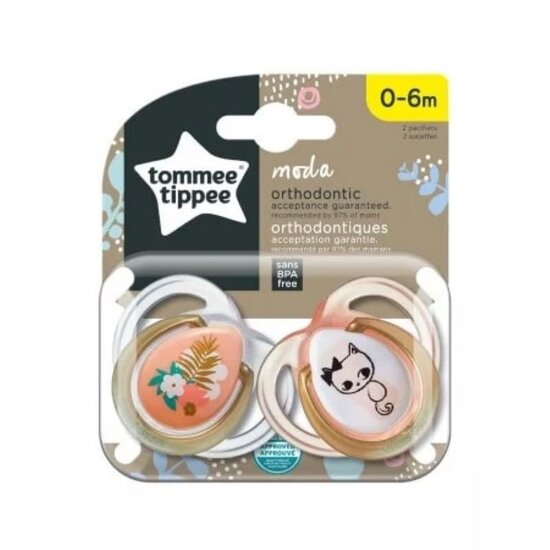 Tommee Tippee Varalica Moda - Devojčica, 0-6 M