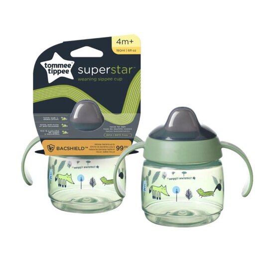 Tommee Tippee čaša 4m 190ml, zelena